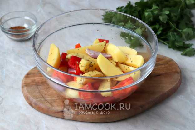 Куриная грудка с овощами в рукаве в духовке — рецепт с фото в быту