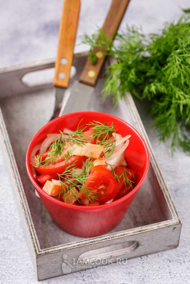 Салат с омлетом — самые вкусные блюда