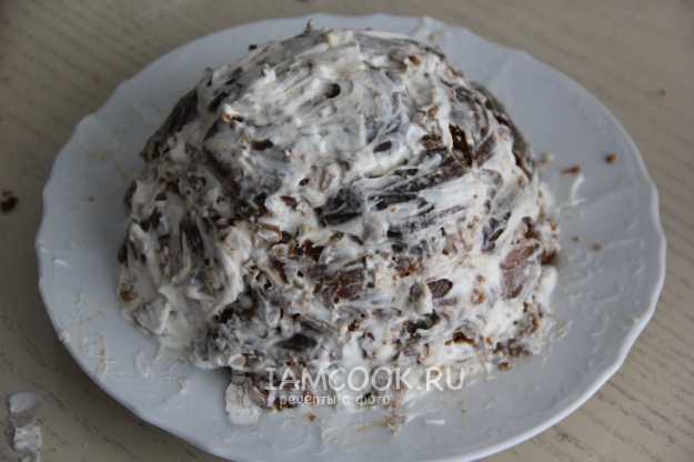 Торт из пряников без выпечки рецепт с фото