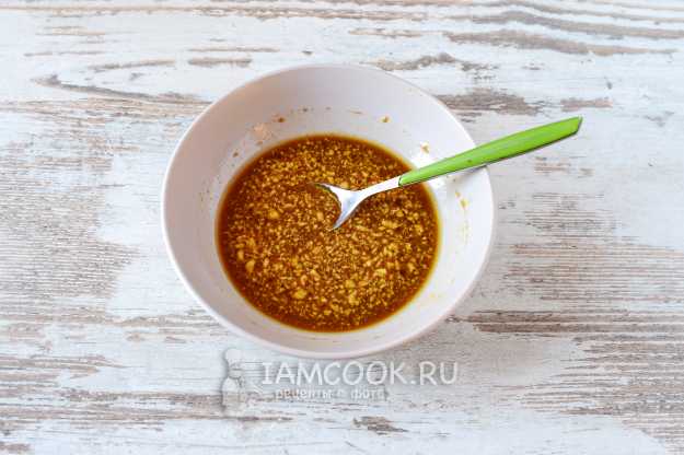 Салат из грудки с медово-горчичной заправкой — пошаговый рецепт приготовления с фото