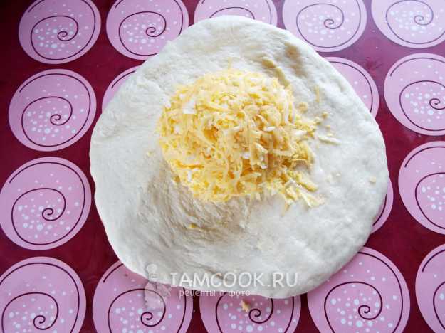 Хачапури на сметане с сыром в духовке — рецепт с фото
