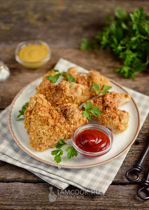 Запеченные куриные крылышки в медово-горчичном соусе – пошаговый рецепт приготовления с фото
