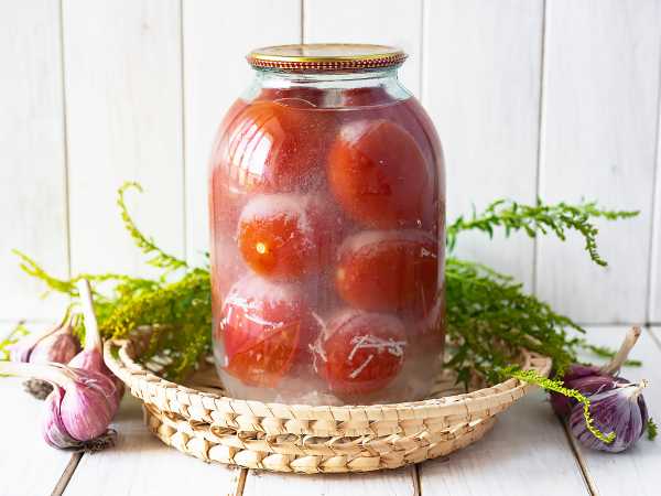 Рецепт помидоров в собственном соку в автоклаве