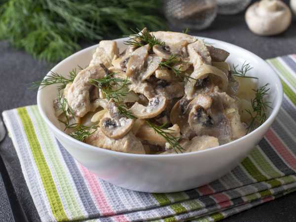 Бедро индейки с грибами - рецепт приготовления с фото от luchistii-sudak.ru