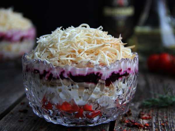 Слоеный салат с капустой «Карнавал»: рецепт с фото и пошаговая инструкция
