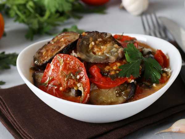Запеченные баклажаны в томатном соусе «Пармиджано» – пошаговый рецепт приготовления с фото