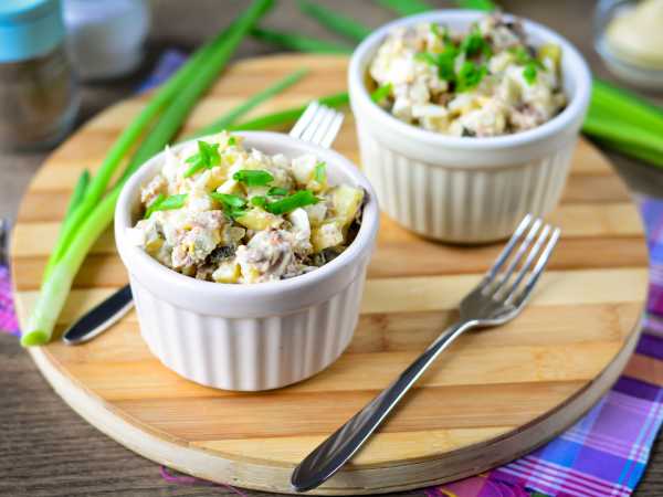 Рисовый салат: Салат с рыбными консервами/ Что приготовить на скорую руку, простые рецепты из рыбы