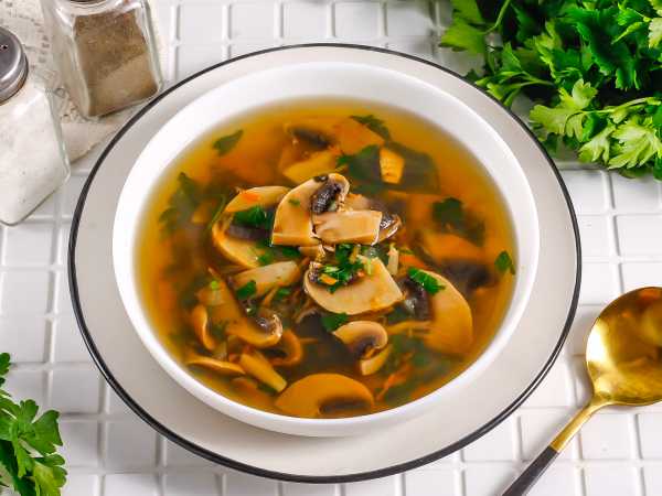 10 рецептов ароматных супов из шампиньонов