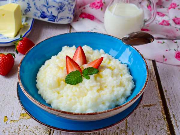 Молочная рисовая каша - самые вксные рецепты для детей и не только!