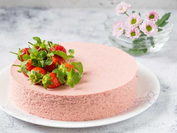Пирожное Клубника со сливками | Рецепт клубничного пирожного пошагово с фото в домашних условиях
