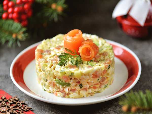 Праздничный салат из авокадо и креветок: рецепт на праздничный стол
