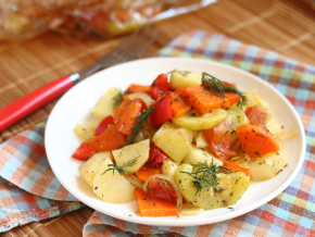 Овощи в духовке, запеченные крупными кусками: вкусно, полезно и быстро!