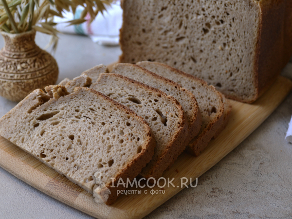 Гречневый хлеб на закваске, рецепт с фото