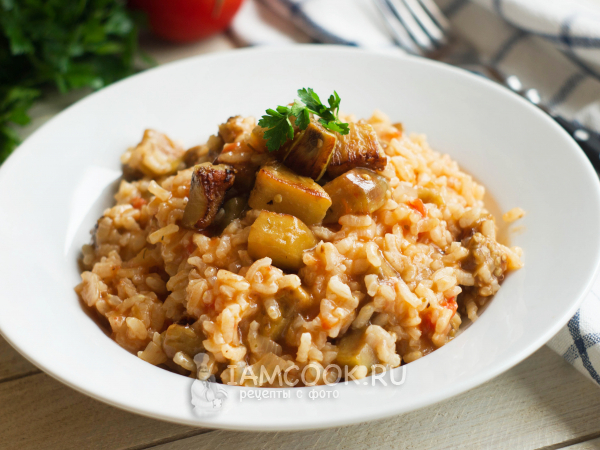 Рис с баклажанами и морковью рецепт с фото, как приготовить на mupbtibataysk.ru