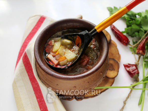 Грибной суп в горшочке рецепт – Узбекская кухня: Супы. «Еда»