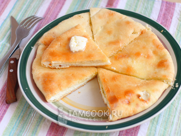 Хачапури с адыгейским сыром, рецепт с фото