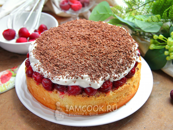 Торт Шарлотта с лесными ягодами и маскарпоне - Рецепт | steklorez69.ru
