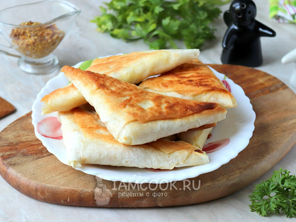 Конвертики из лаваша с сырной начинкой рецепт с фото, как приготовить на gkhyarovoe.ru