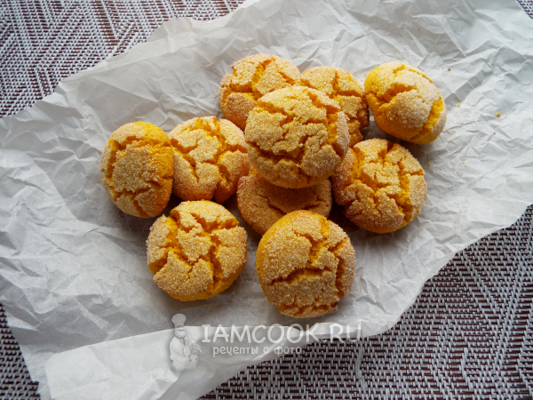 Печенье с кукурузной крупой – пошаговый рецепт приготовления с фото