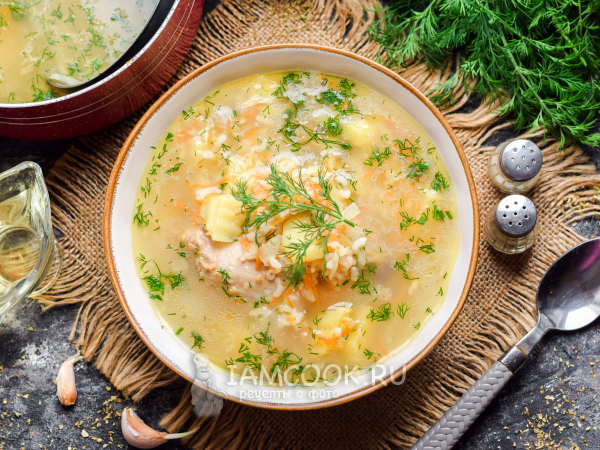 Куриные шеи - рецепт вкусного супа