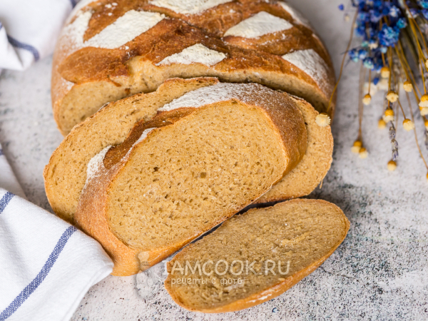 Цельнозерновой хлеб на темном пиве в духовке, рецепт с фото