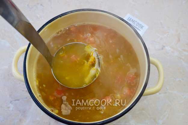 Суп со свининой и чечевицей – пошаговый рецепт приготовления с фото
