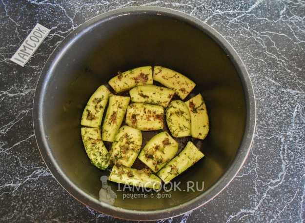 Кабачки, запеченные с сыром в мультиварке — рецепт с фото пошагово