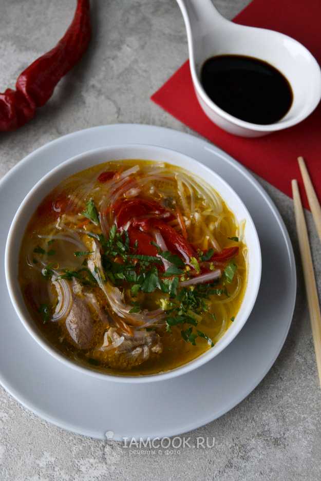 Китайский яичный суп с лапшой рецепт – Китайская кухня: Супы. «Еда»