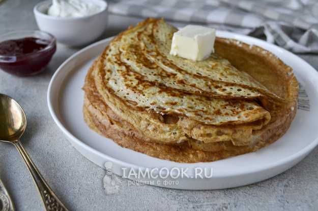 Блины из овсяной каши