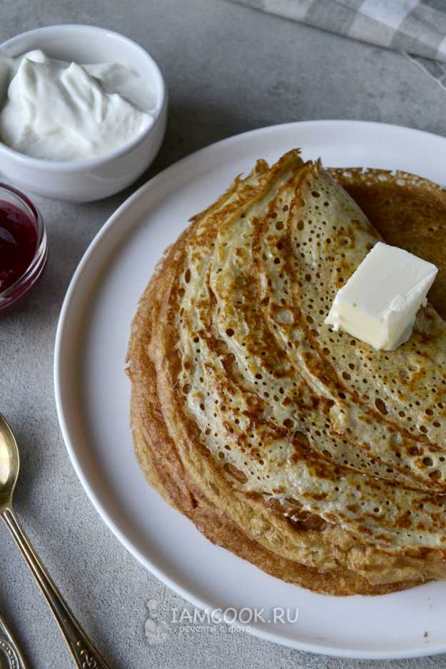 Блины из пшенной каши, пошаговый рецепт с фото