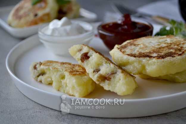 Сырники из творога с кукурузным крахмалом 🥞 рецепт без муки