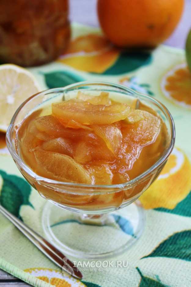 Варенье из яблок с апельсинами — 12 рецептов приготовления