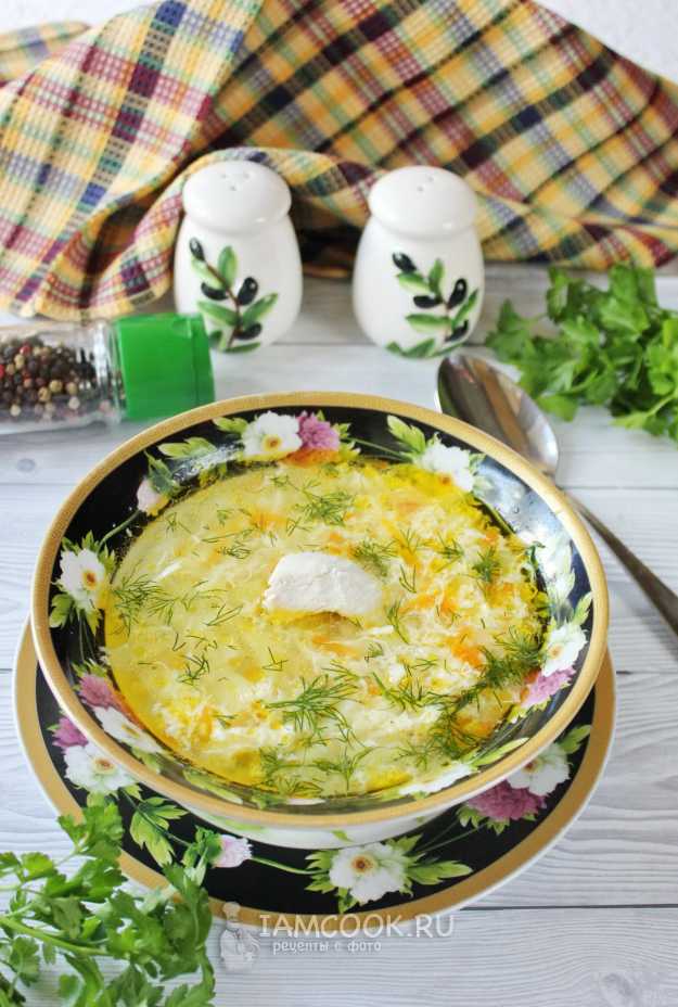Суп «Кудрявый» с курицей и яйцом – пошаговый рецепт приготовления с фото
