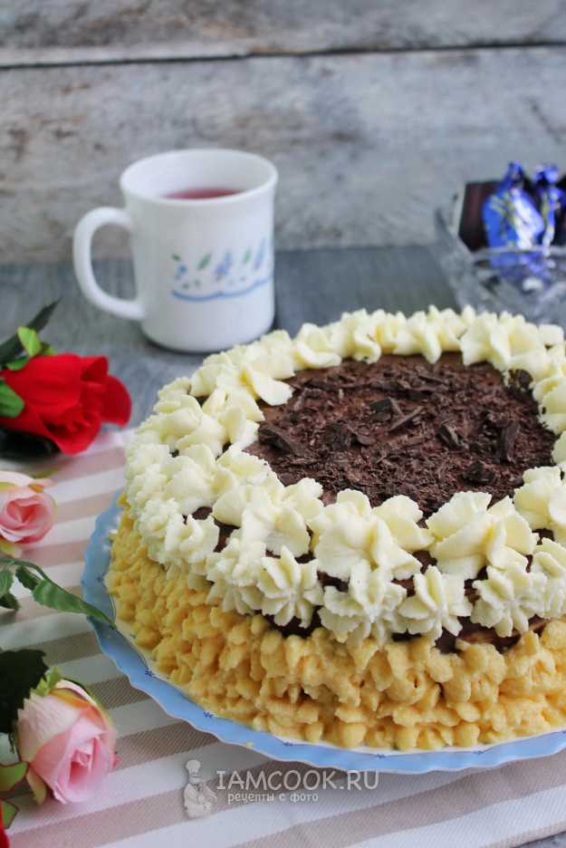 Торт медовик шоколадный на сковороде