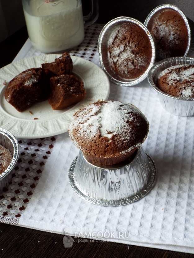 Сочные капкейки «Брауни»