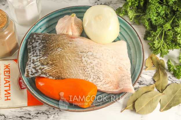 Заливное из рыбы с желатином