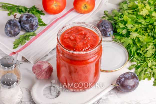 Сацебели рецепт - как приготовить грузинский томатный соус со сливами и специями