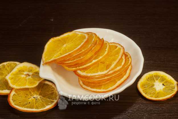 Сушёные апельсины на ёлку