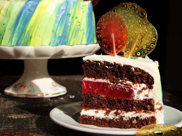 Торт с желе и ягодами - пошаговый рецепт с фото на баштрен.рф