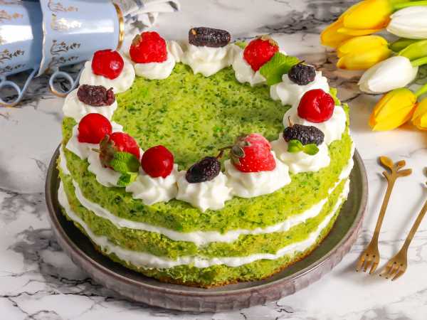 Торт «Лесной мох» — рецепт с фото пошагово