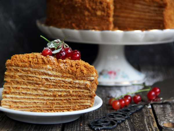 Торт «Рыжик», классический рецепт с фото пошагово