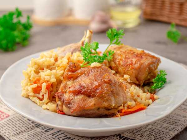Курица целиком фаршированная рисом в духовке рецепт фото пошагово и видео