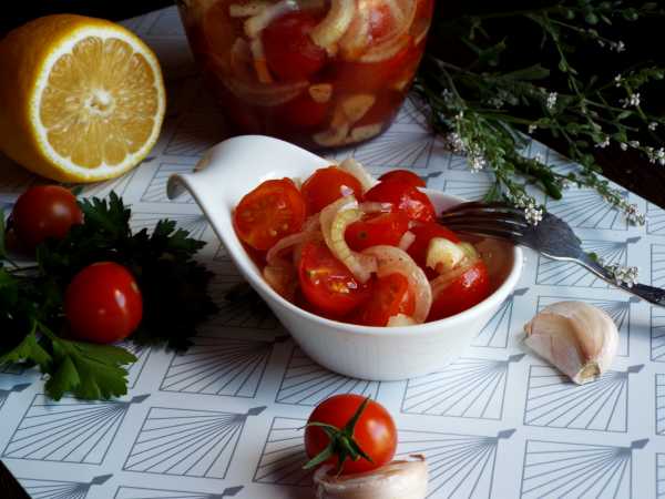 Малосольные помидоры быстрого приготовления (в кастрюле)