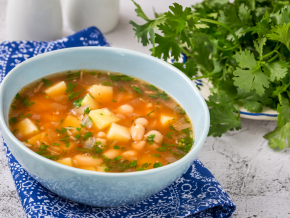 Фасолевый суп, рецепты с фото