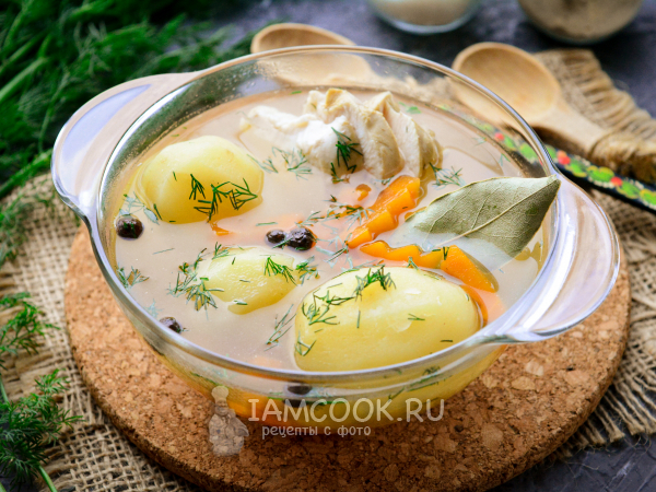 Суп из курицы с капустой и картошкой: рецепт с фото пошагово