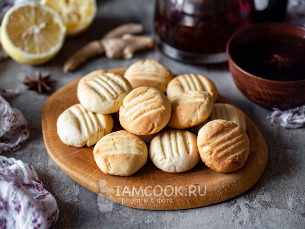 Имбирно-лимонное печенье, рецепт с фото
