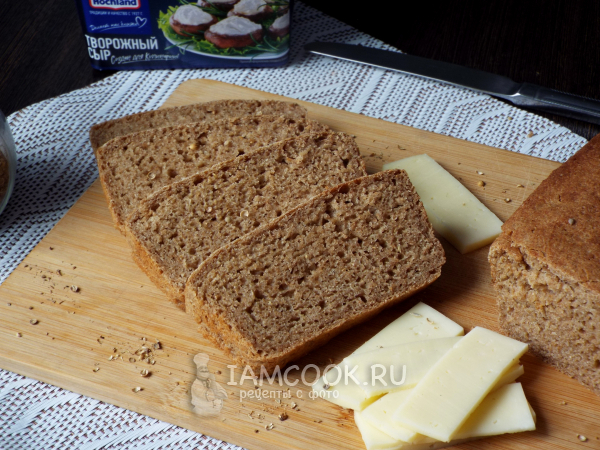 Как испечь ржаной хлеб на пшеничной закваске