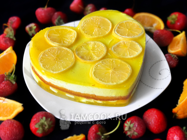 Итальянский лимонный торт - пошаговый рецепт с фото
