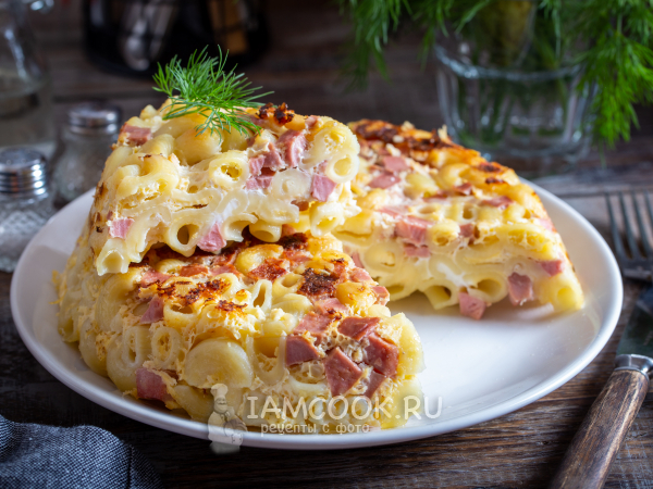 Запеканка из макарон с грибами и колбасой - калорийность, состав, описание - paraskevat.ru
