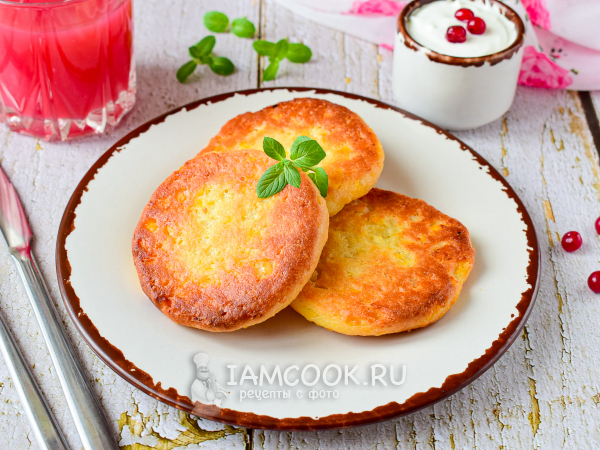 Сырники с ванилином к завтраку – пошаговый рецепт приготовления с фото